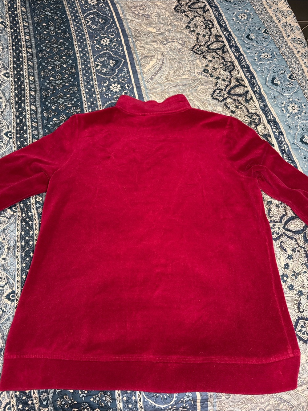 Kim Rogers Raspberry Fleece Zip Jacket - Picture 4 of 4